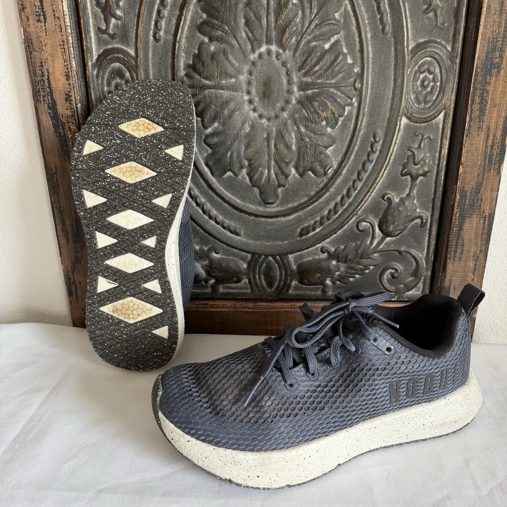 Nobull Diamond Knit Runner Trainer Athletic Unisex Shoes Mens 8.5 Womens 10